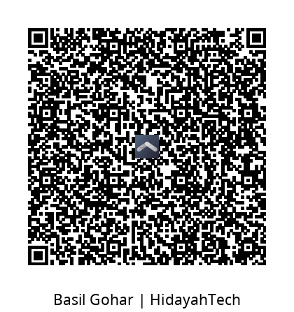 contact information in QR code